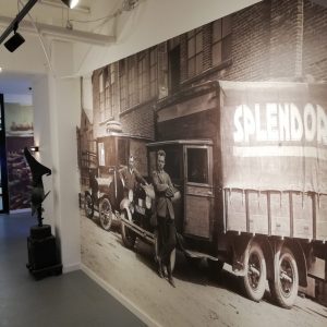 Splendorflex Cowork flex werkplekken in de Splendorfabriek - entree